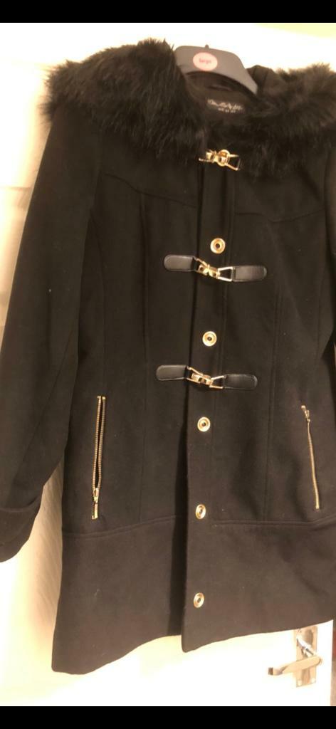 miss selfridge toggle coat